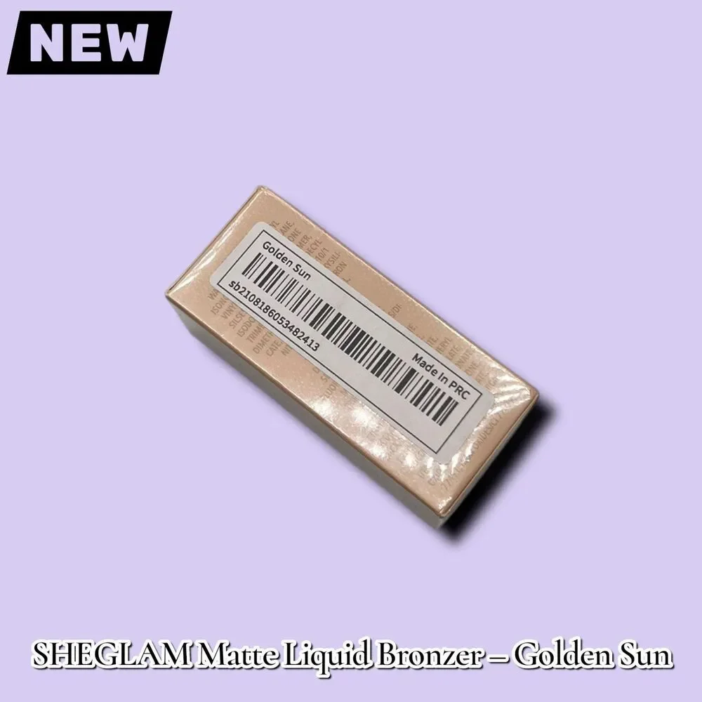 New NIB SHEGLAM Sun Beam Matte Liquid Bronzer Makeup – Golden Sun
